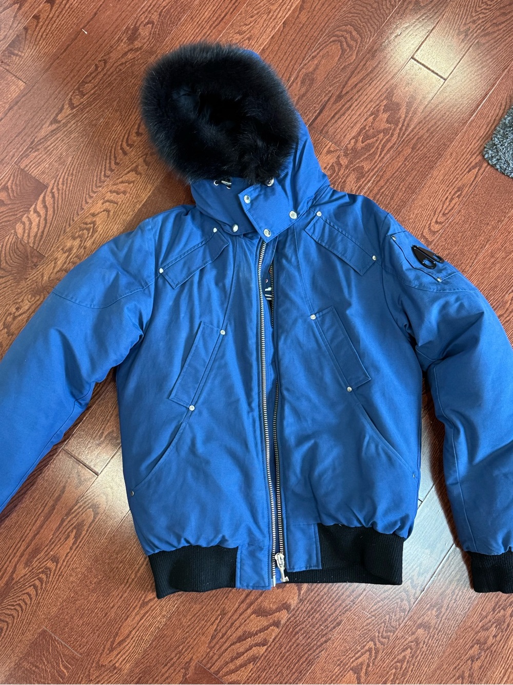 Moose Knuckles - Men Ballistic Bomber Jacket - Size M